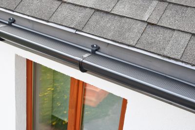 Gutter Cover System Before Installation